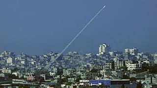 صاروخ تم إطلاقه من قطاع غزة