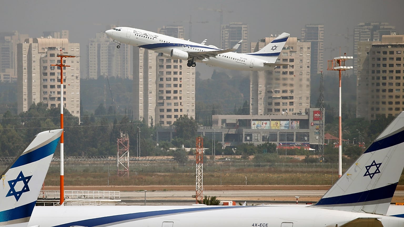 İsrail'in Tel Aviv kenti yakınlarındaki Ben Gurion Havalimanı 