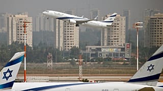 İsrail'in Tel Aviv kenti yakınlarındaki Ben Gurion Havalimanı 
