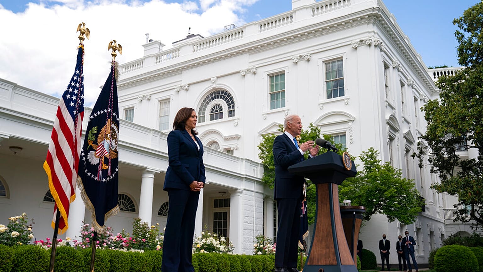 Allocution du président américain à la Maison blanche, 13 mai 2021