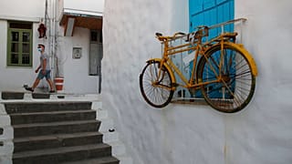 Φωτογραφία από σοκάκι στη Νάξο