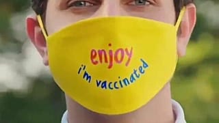Social media users likened the face masks to branding cattle