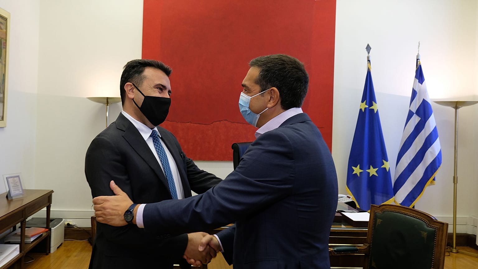 Ζόραν Ζάεφ - Αλέξης Τσίπρας