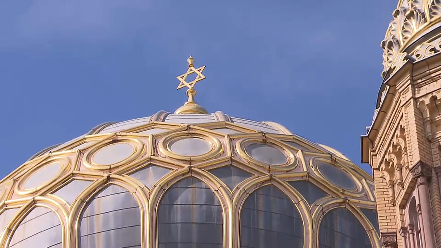 Imagen de archivo de una sinagoga