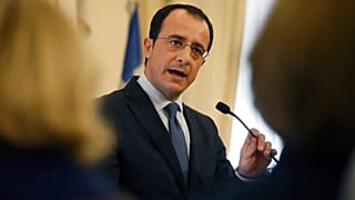 Cypriot Foreign minister Nikos Christodoulidis