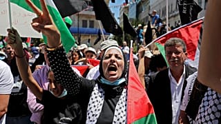 فلسطينيون يحيون النكبة في رام الله
