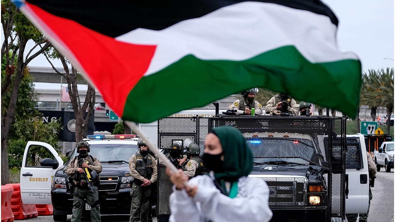 تظاهرات في مدن أوروبية وعربية تضامناً مع الفلسطينيين