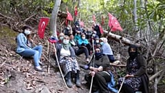Cengiz İnşaat'in İkizdere'de çalışma yürüttüğü taş ocağı bölge halkı tarafından protesto ediliyor   -   