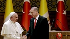 Papa Francis, Cumhurbaşkanı Recep Tayyip Erdoğan