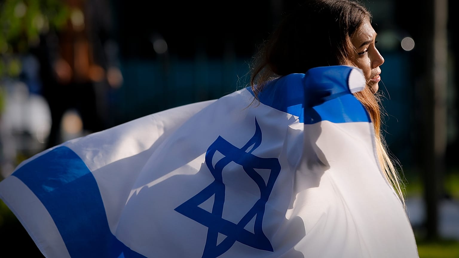 A rally in support of Israel took place in Bucharest, Romania, over the weekend.