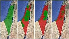 حدود فلسطين والأراضي الفلسطينية منذ ما قبل عام 1948 حتى الآن