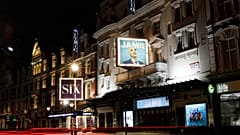 Un teatro de Londres en 2021.