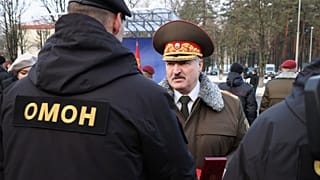 Александр Лукашенко на встрече с сотрудниками ОМОНа. Минск, декабрь 2020 года.
