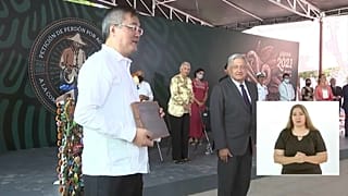 Momento de la ceremonia en Torreón