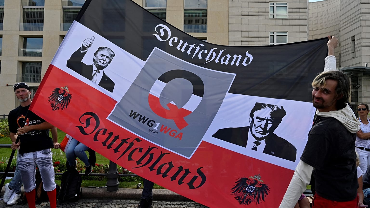 Anti-Corona-Proteste in Berlin, 29. August 2020