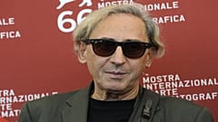 Franco Battiato alla Mostra del Cinema di Venezia del 2009.