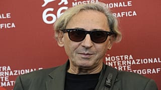 Franco Battiato alla Mostra del Cinema di Venezia del 2009.