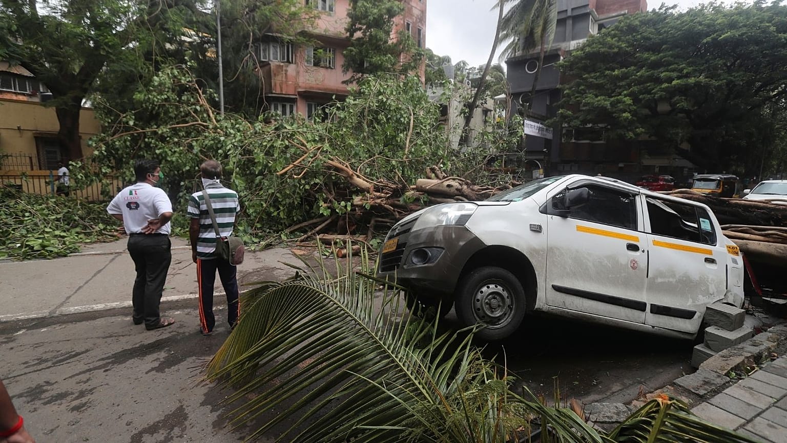  heavy rainfall in Mumbai India, Tuesday, May 18, 2021