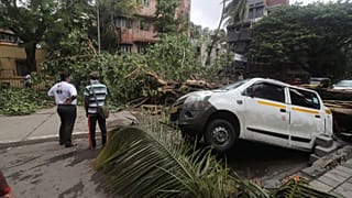  heavy rainfall in Mumbai India, Tuesday, May 18, 2021