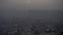 szmog Új-Delhi felett