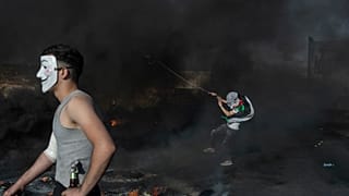اشتباكات في متظاهرين فلسطينيين والشرطة الإسرائيلية في الضفة الغربية
