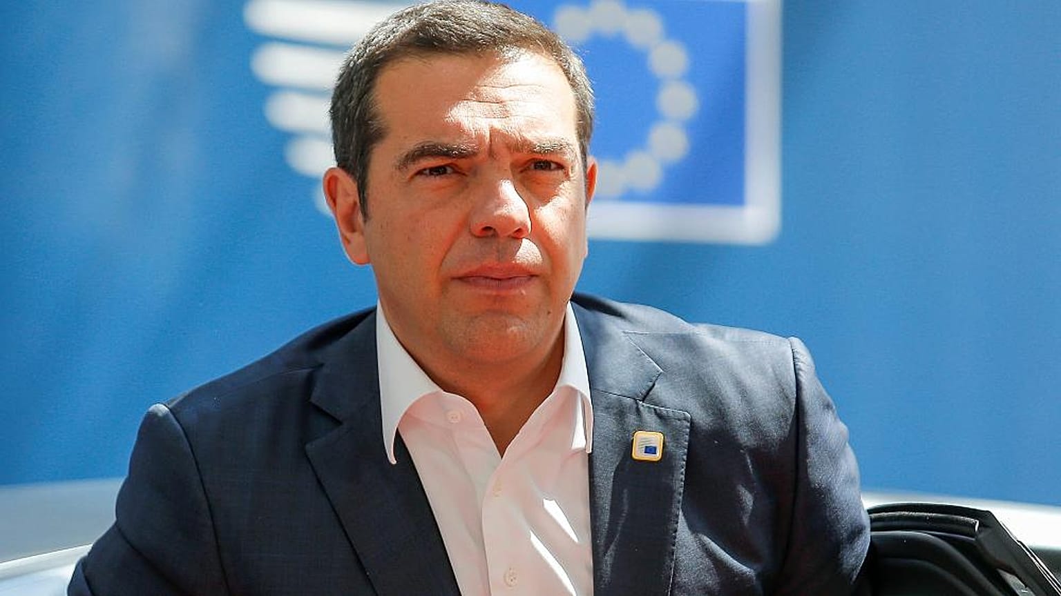Ana muhalefet partisi SYRIA lideri Aleksis Çipras