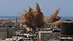 قصف إسرائيلي استهدف رفح في قطاع غزة