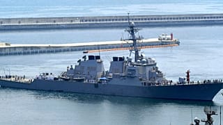 USS Curtis Wilbur in Busan, South Korea