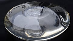 This file photo shows a breast implant produced by the implant manufacturer Poly Implant Prothese (PIP). 