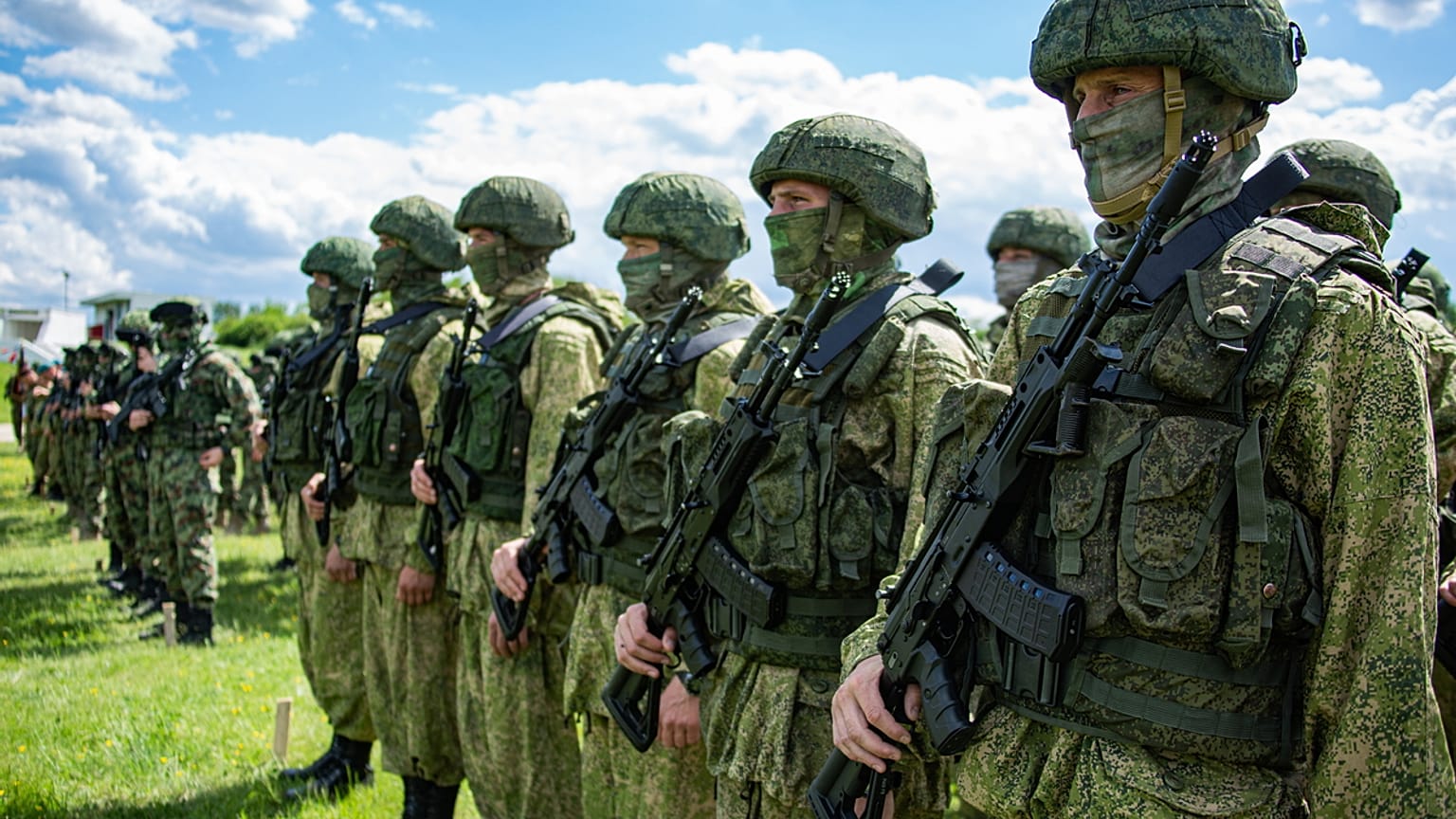 Российские военнослужащие в Сербии