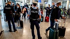 Am Flughafen Frankfurt