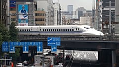 Japonya'da bir hızlı tren