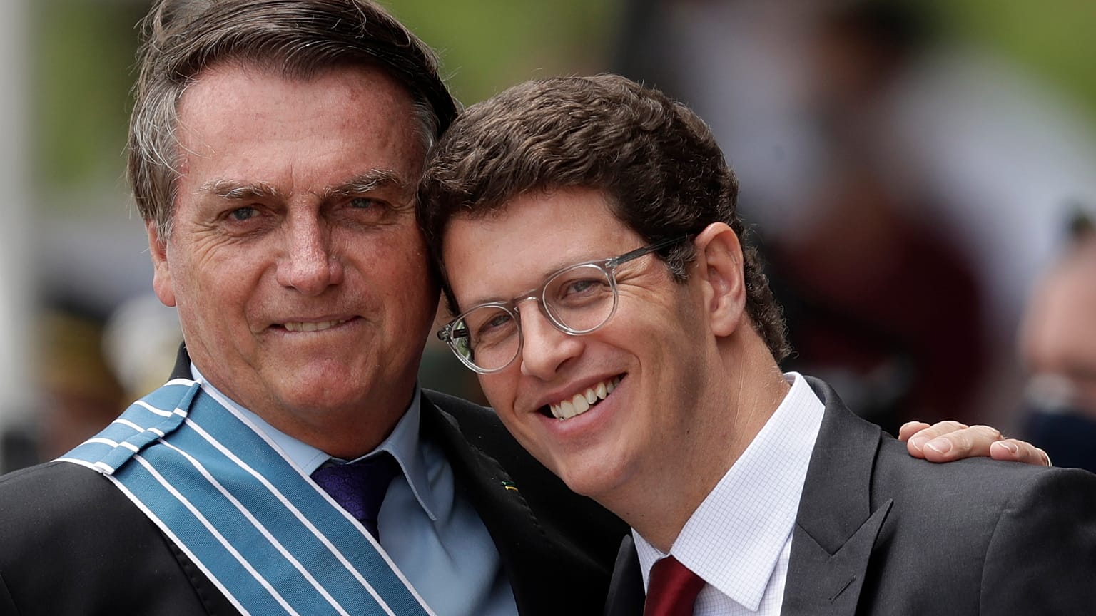 Jair Bolsonaro e Ricardo Salles