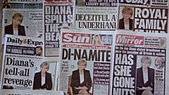 BBC'nin Prenses Diana röportajıyla ilgili İngiliz basınında çıkan haberler