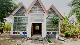 Library for orphaned children in Yangon, Myanmar. Picture taken on January 29, 2021
