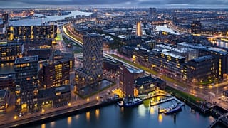 Rotterdam is home to the largest port in Europe