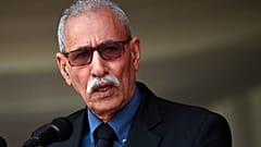 زعيم جبهة البوليساريو إبراهيم غالي 