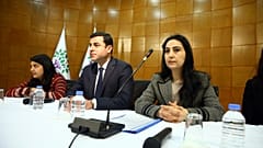 Eski HDP Eş Genel Başkanları Selahattin Demirtaş ve Figen Yüksekdağ