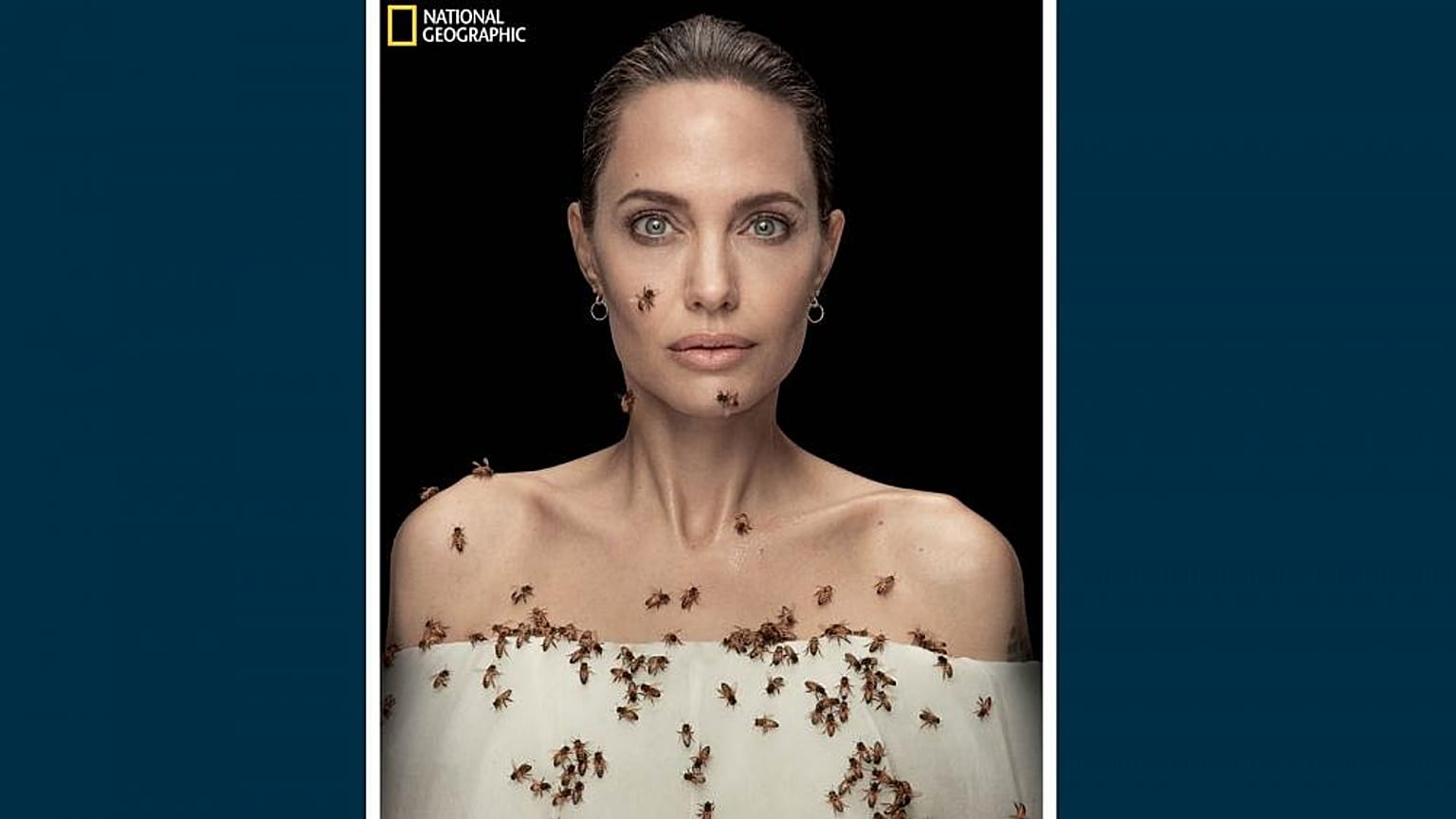 Angelina Jolie mit Bienen,  20.05.2021