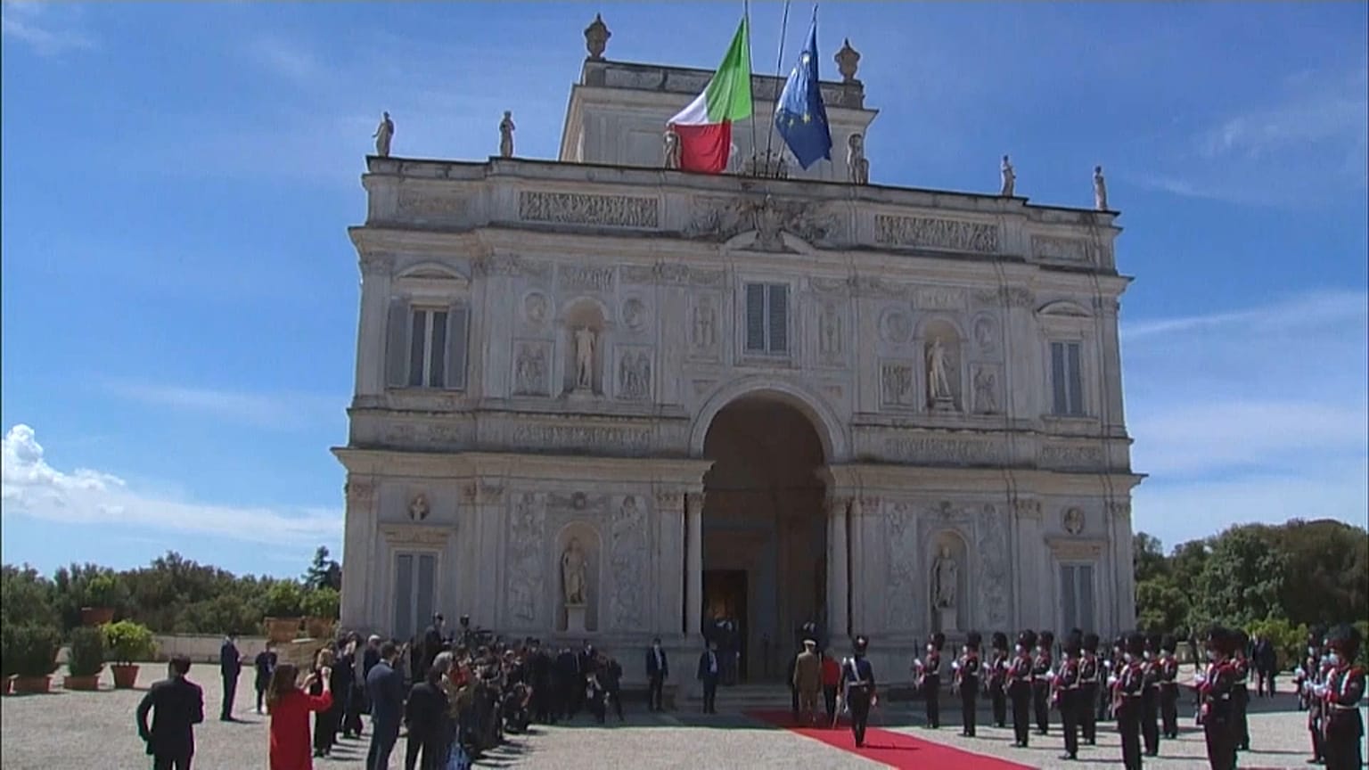G20 sanitario a Villa Pamphili