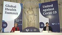 Commission Ursula von der Leyen says it's essential vaccines are made available to everyone around the world.