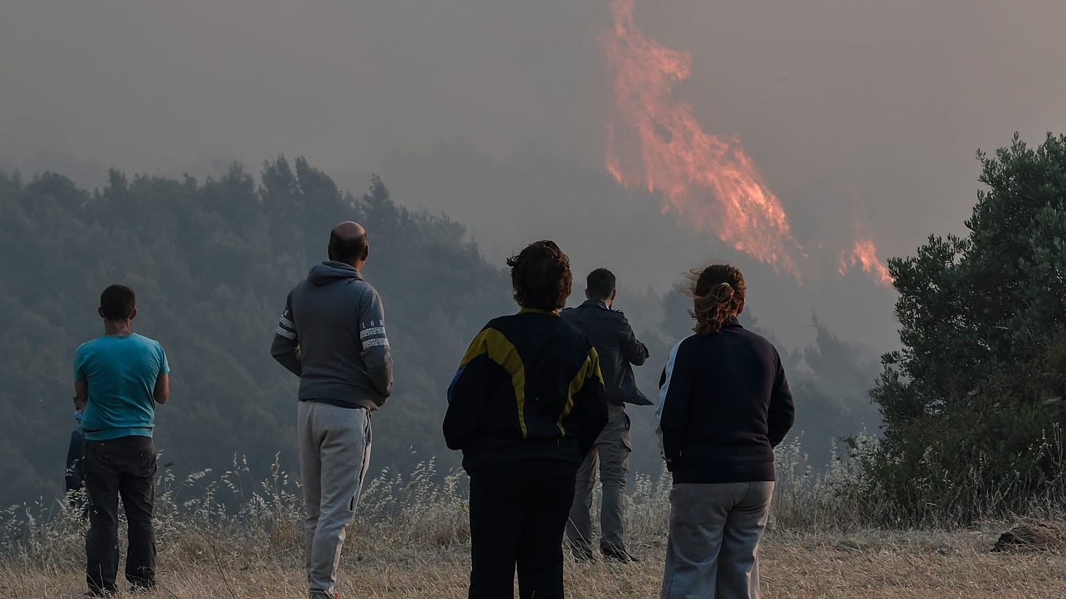 Waldbrand in Griechenland