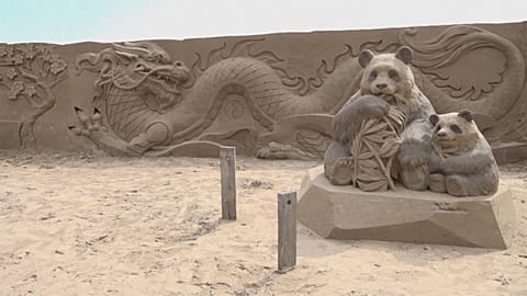 Sand sculptures