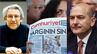 Cumhuriyet Gazetesi'nin açıklaması sonrası sosyal medyada birçok isim gazeteci Can Dündar'a destek mesajı yayımladı, gazete yönetimini eleştirdi.