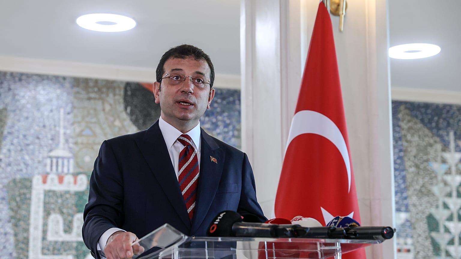 İBB Başkanı Ekrem İmamoğlu 
