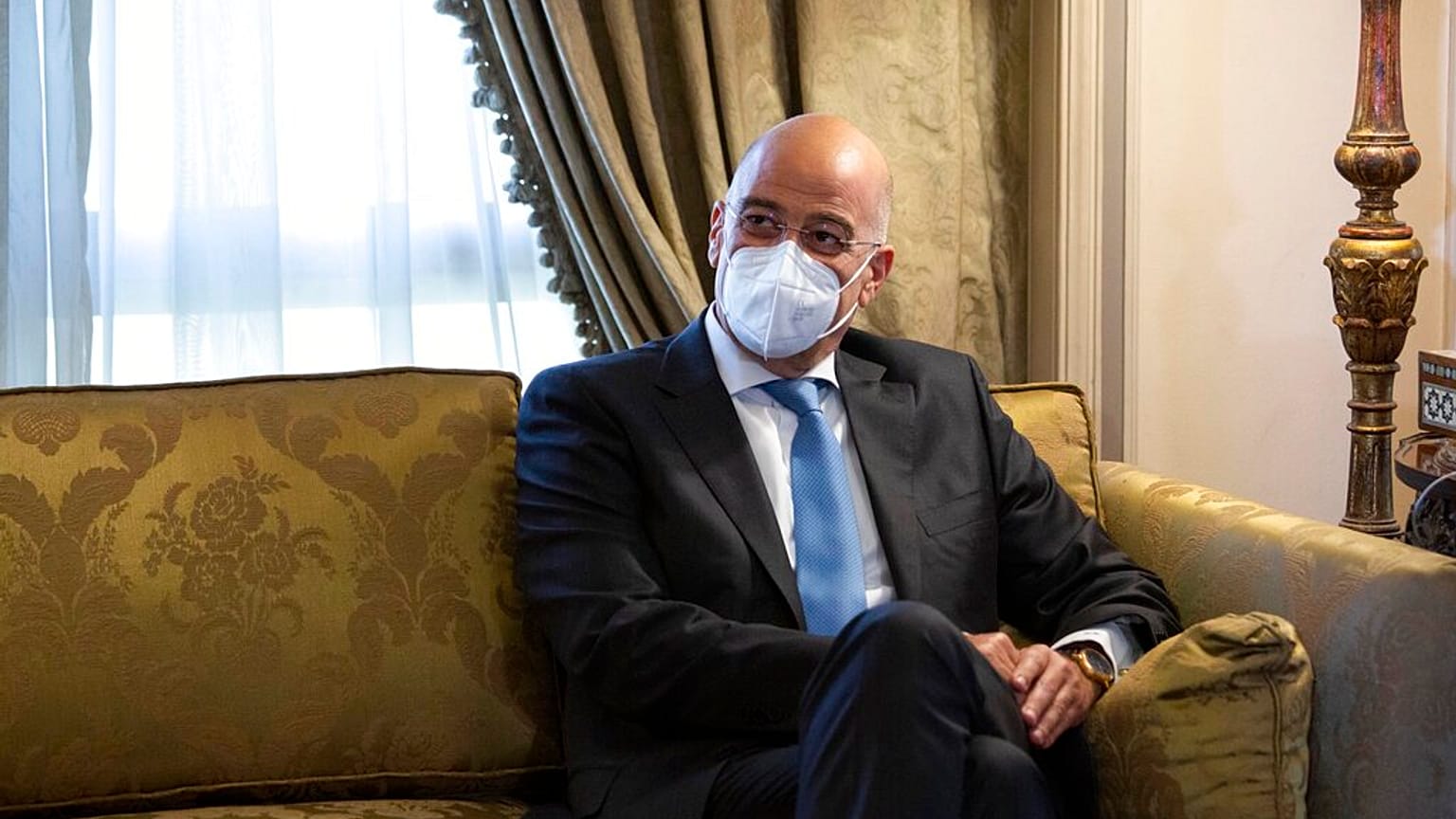 Greek Foreign Minister Nikos Dendias
