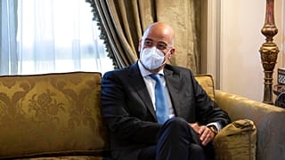 Greek Foreign Minister Nikos Dendias