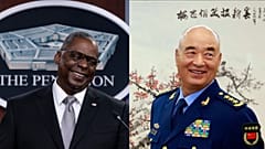 ABD Savunma Bakanı Lloyd Austin //  Çin Merkez Askeri Komisyonu Başkan Yardımcısı General Xu Qiliang
