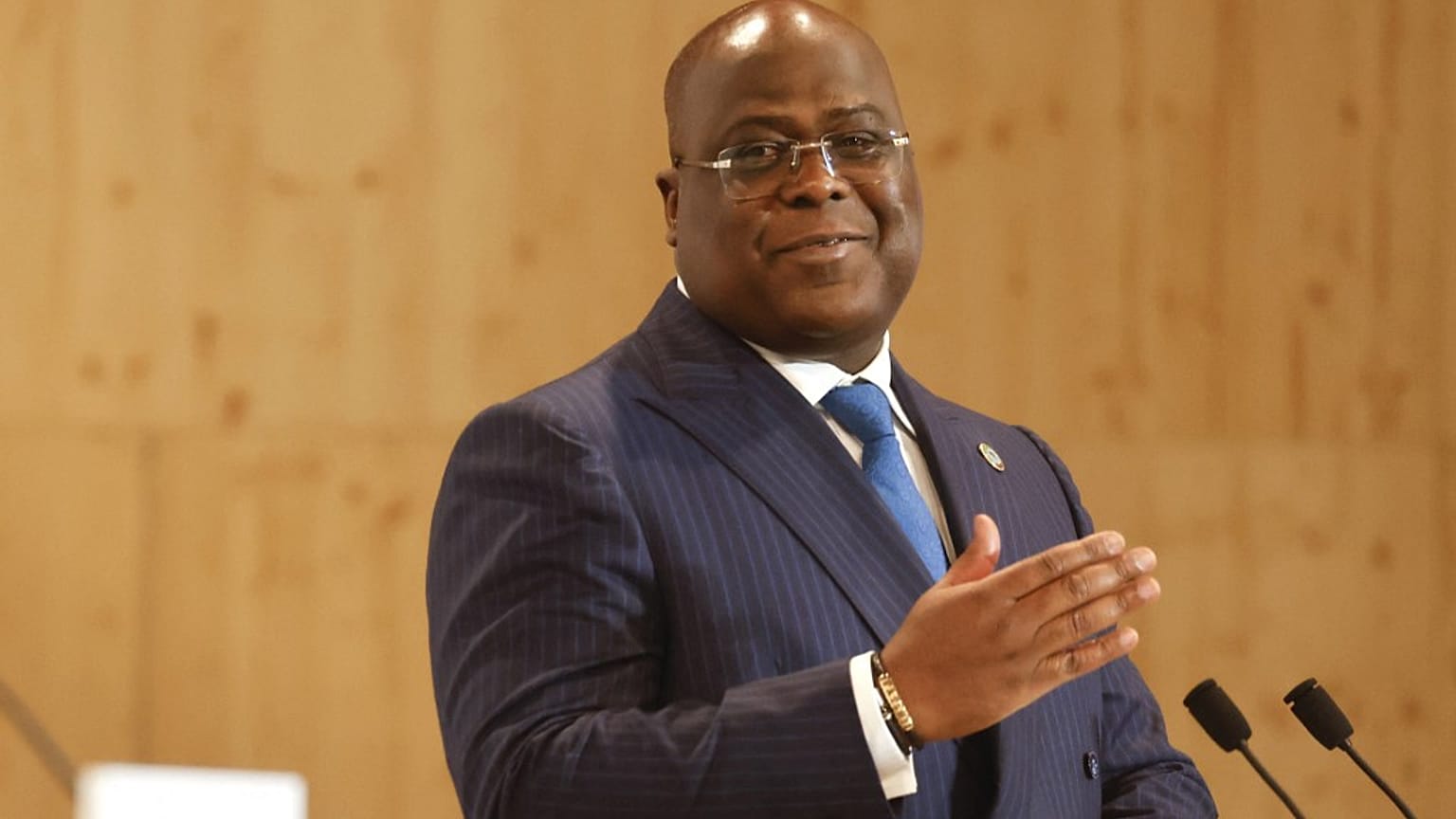 Il presidente congolese Félix Tshisekedi