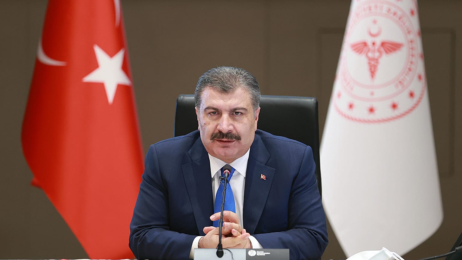 Sağlık Bakanı Fahrettin Koca, Koronavirüs Bilim Kurulu toplantısına başkanlık etti